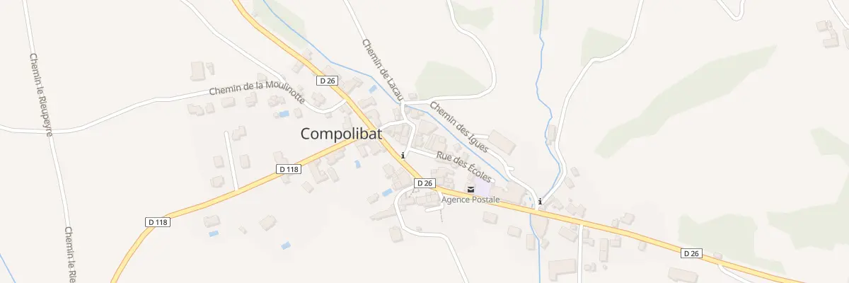Plan du 5025 Compolibat à Compolibat