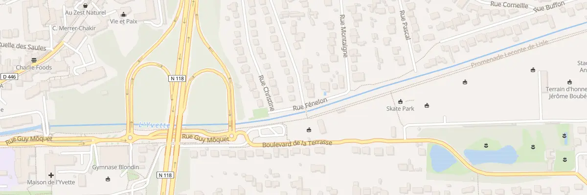 Plan du 1 Rue Bossuet à Orsay