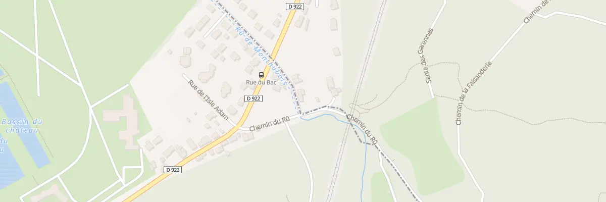 Plan du 7B Che du Rû à Mériel
