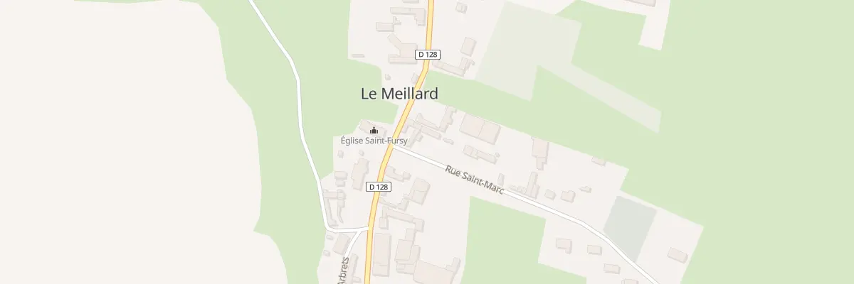 Plan du 3 Rue Saint-marc au Meillard