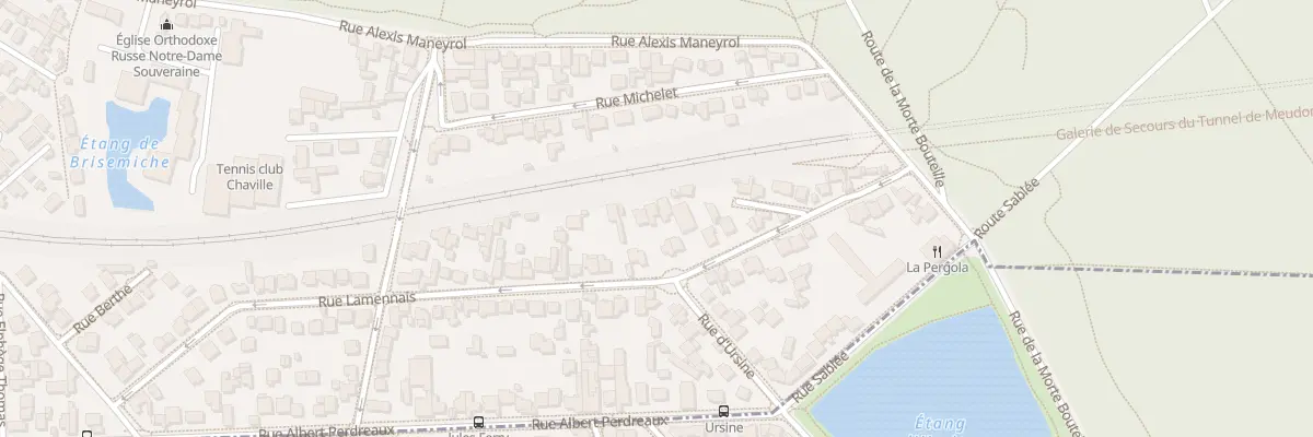 Plan du 69 Rue Lamennais à Chaville