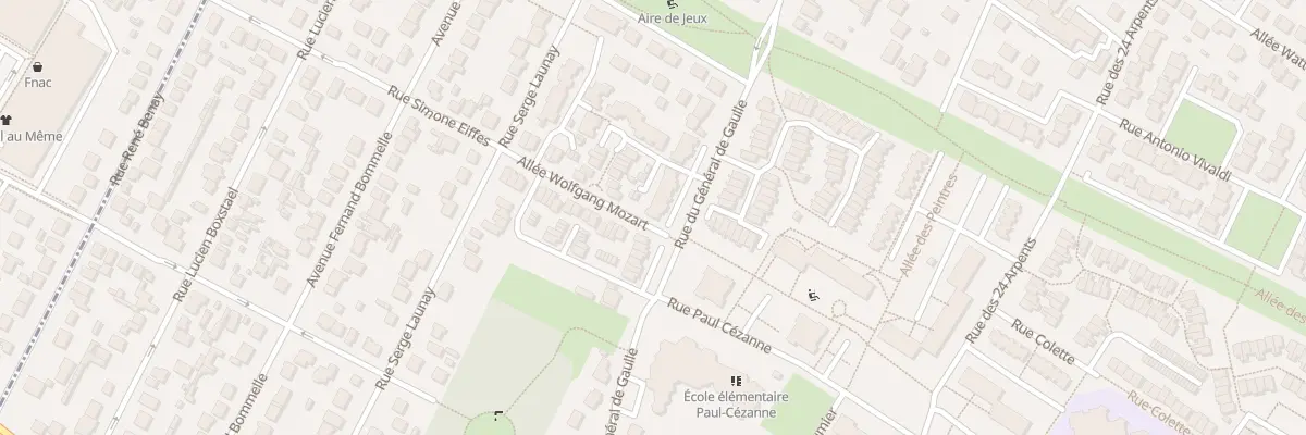 Plan du 127T Rue du General de Gaulle à Montigny-lès-Cormeilles