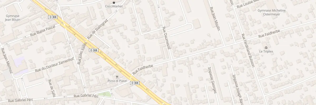 Plan du 13 Rue Faidherbe à Houilles