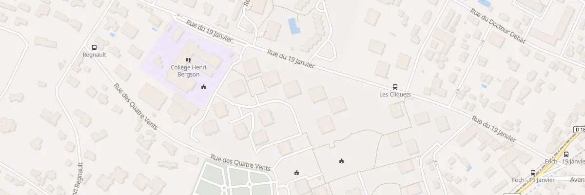Plan du 63 Rue du Dix Neuf Janvier à Garches