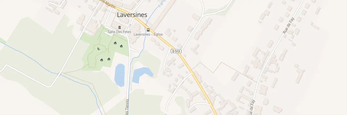 Plan du 5 Imp des Viviers à Laversines