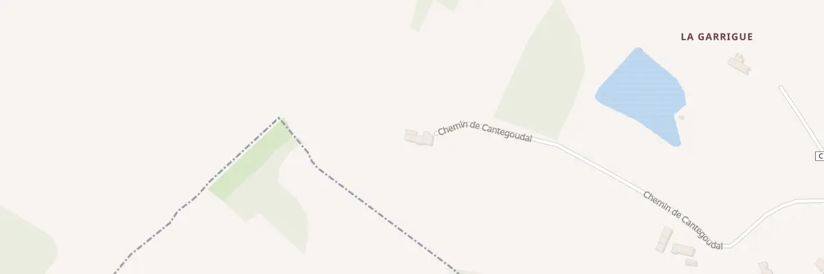 Plan du 5158 Cantegoudal à Vénès
