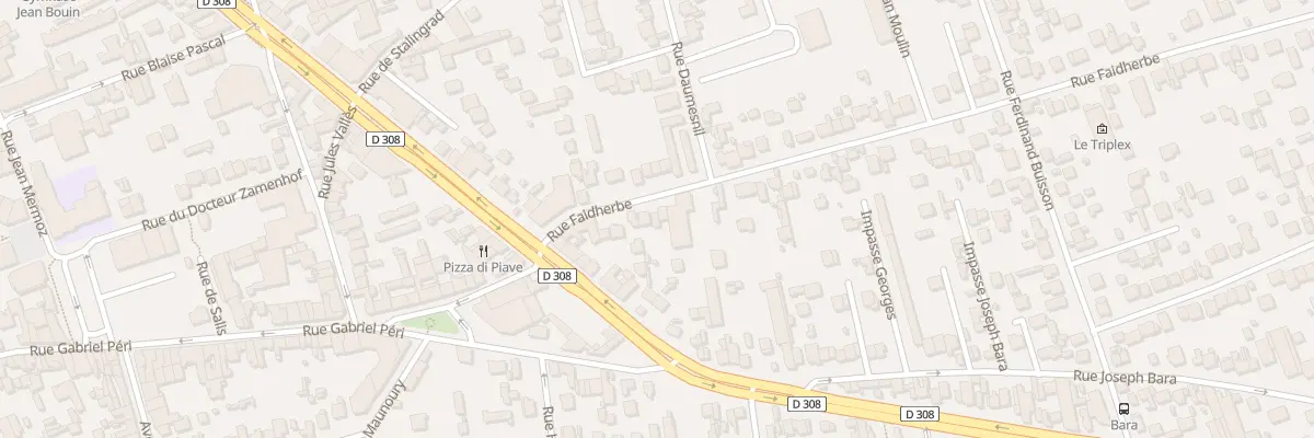 Plan du 12 Rue Faidherbe à Houilles