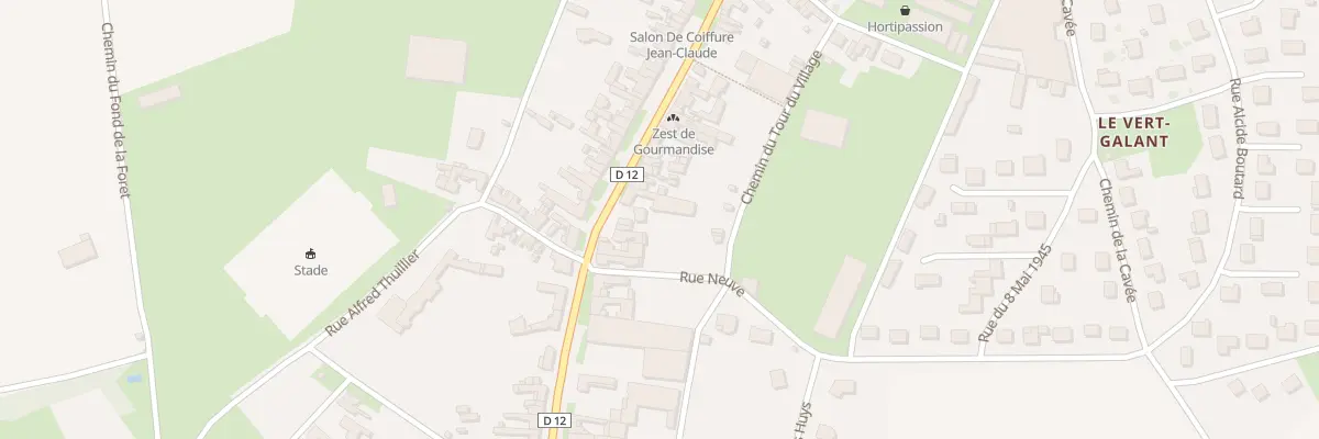 Plan du 203 Rue d’Amiens à Vignacourt