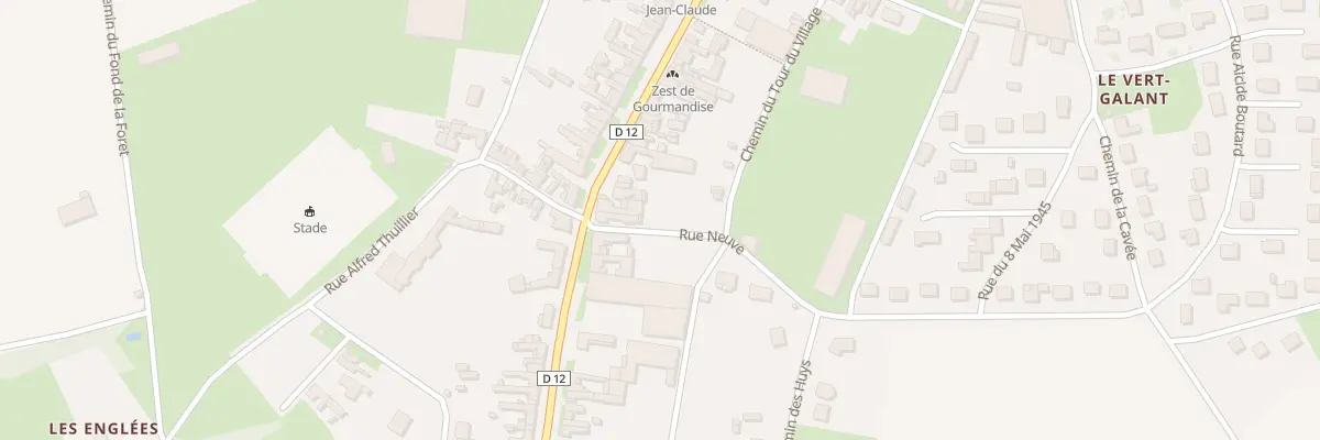 Plan du 241 Rue d’Amiens à Vignacourt