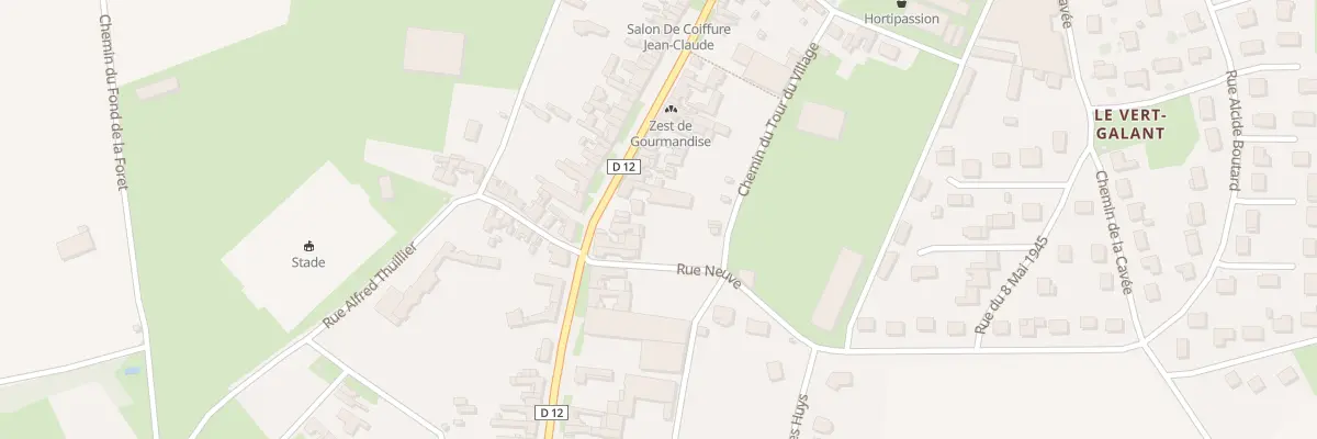 Plan du 213 Rue d’Amiens à Vignacourt