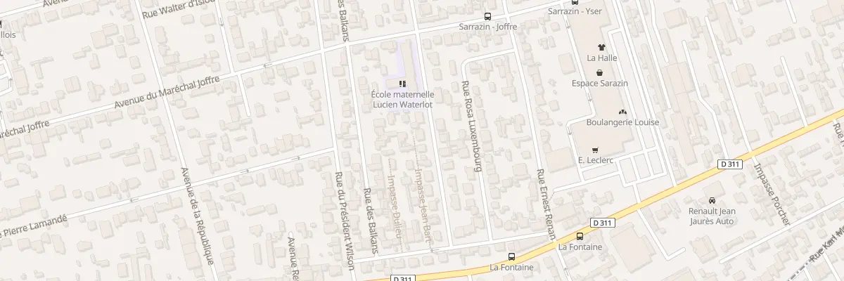 Plan du 9050 Rue Florentin Lasson à Houilles
