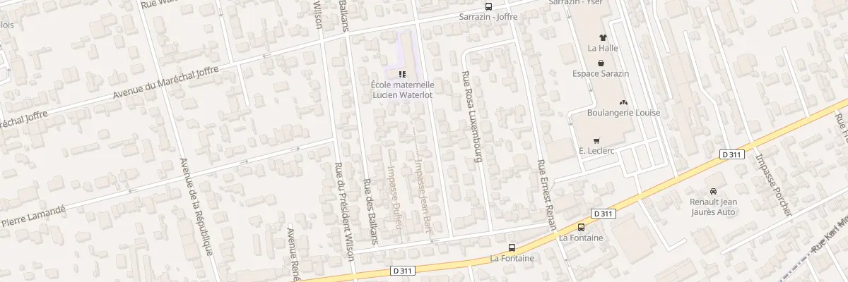 Plan du 12 Rue Florentin Lasson à Houilles