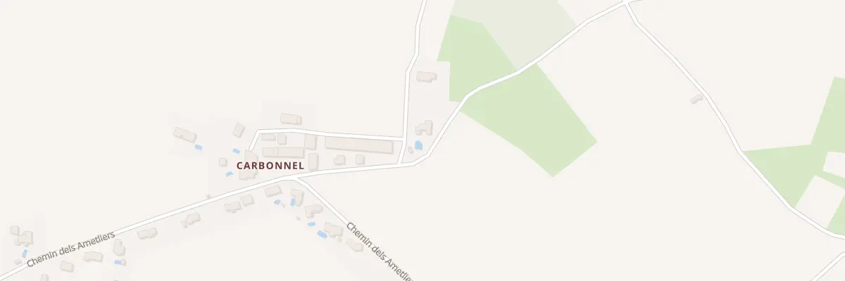Plan du 1000 Carbonnel à Malviès