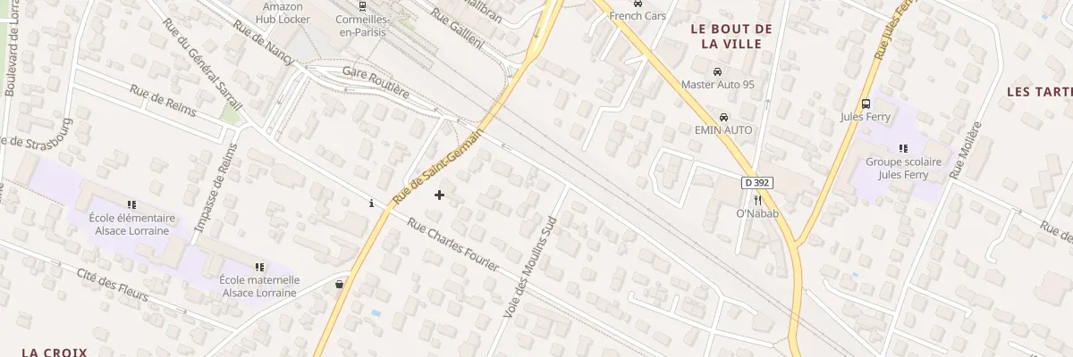 Plan du 6 Rue de Chatou à Cormeilles-en-Parisis