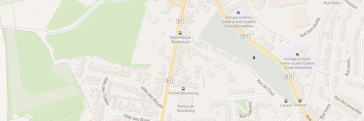 Plan du 71 Rue Jean Varlet à Bourbourg