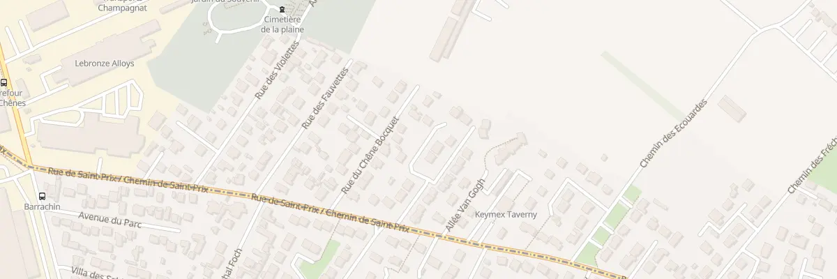Plan du 14 Rue du Chêne Bocquet à Taverny