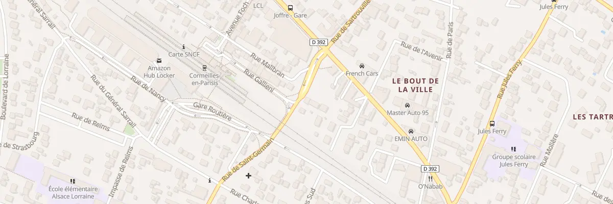 Plan du 5T Rue de Saint Germain à Cormeilles-en-Parisis