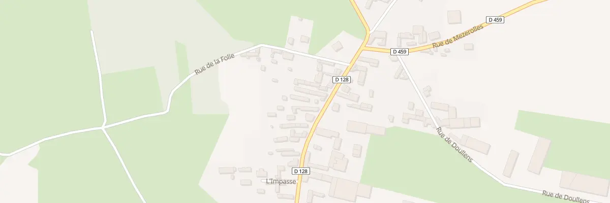 Plan du 33 Rue Principale au Meillard