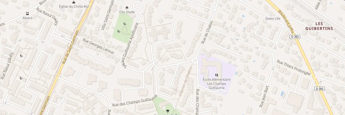 Plan du 20 Rue des Champs Guillaume à Cormeilles-en-Parisis
