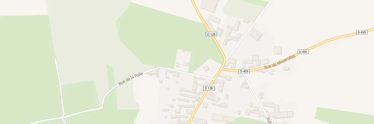 Plan du 2 Rue de la Folie au Meillard