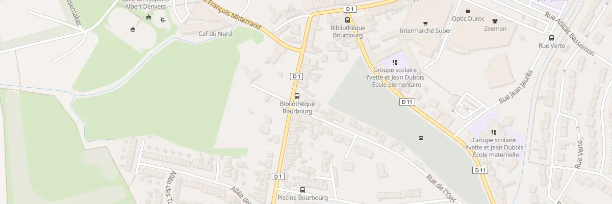 Plan du 55 Rue Jean Varlet à Bourbourg