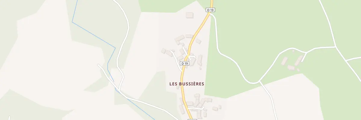 Plan du 9 Les Bussieres à Moutier-Rozeille