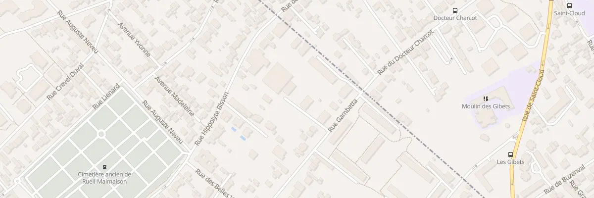 Plan du 79 Rue Gambetta à Rueil-Malmaison