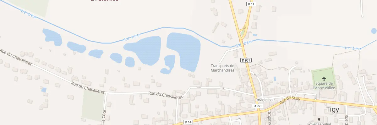 Plan du 18 Rue du Chevalleret à Tigy