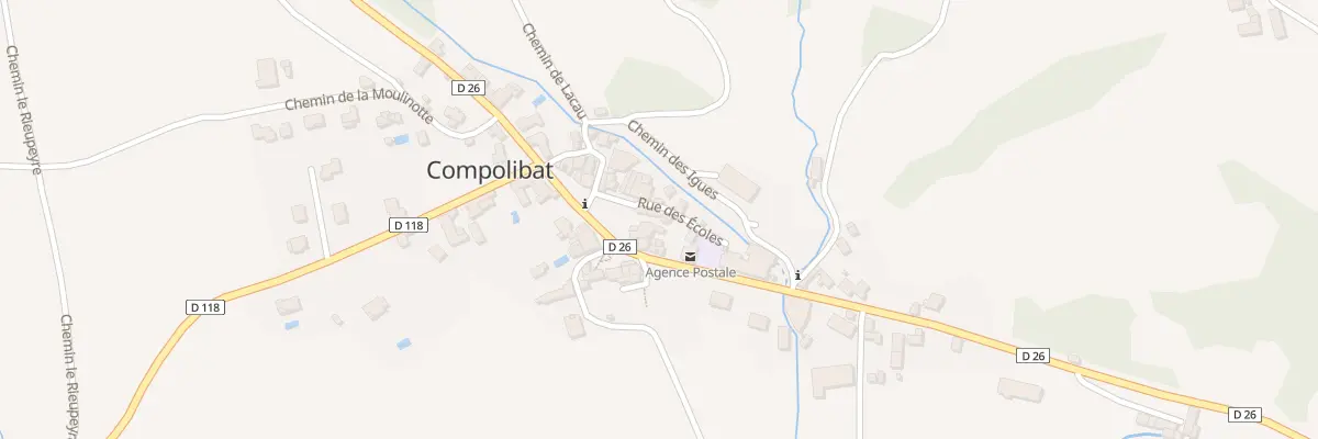 Plan du 5032 Compolibat à Compolibat