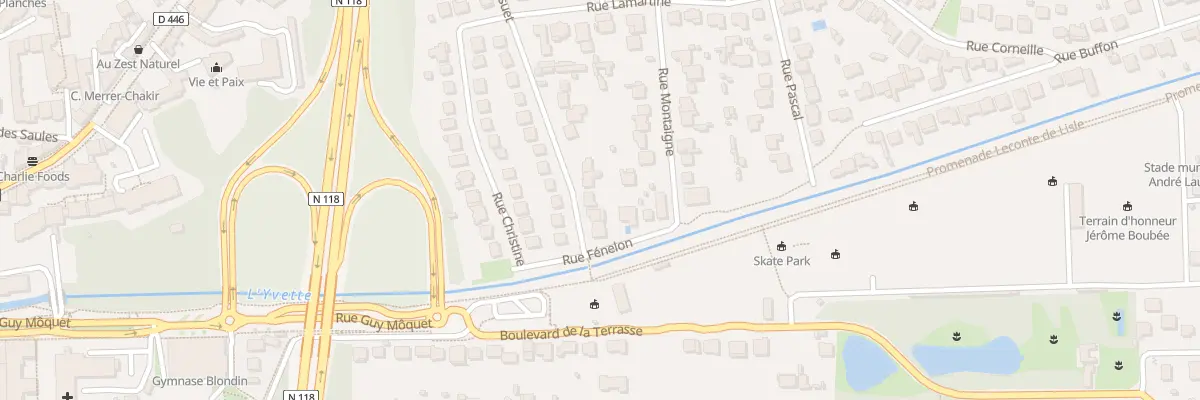 Plan du 6 Rue Bossuet à Orsay