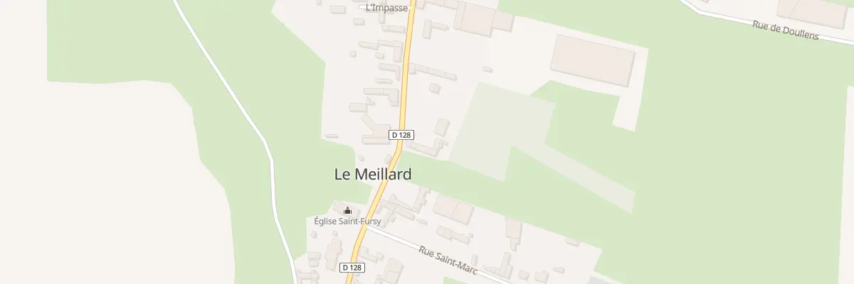 Plan du 18 Rue Principale au Meillard
