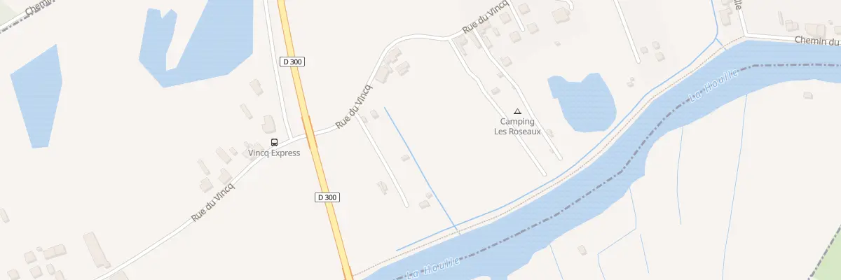 Plan du 61 Rue de Vincq à Houlle