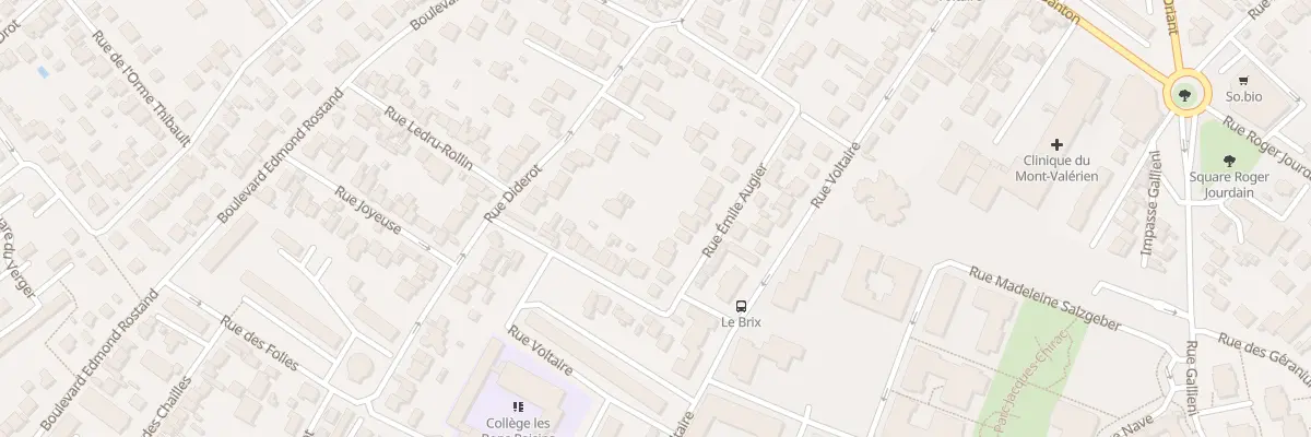 Plan du 60 Rue Emile Augier à Rueil-Malmaison