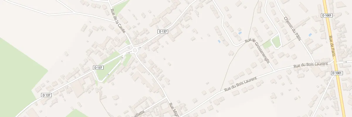 Plan du 43 Rue de Boncourt à Noailles