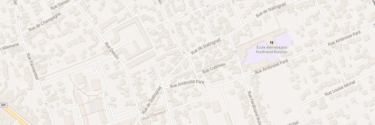 Plan du 42 Rue de Stalingrad à Houilles