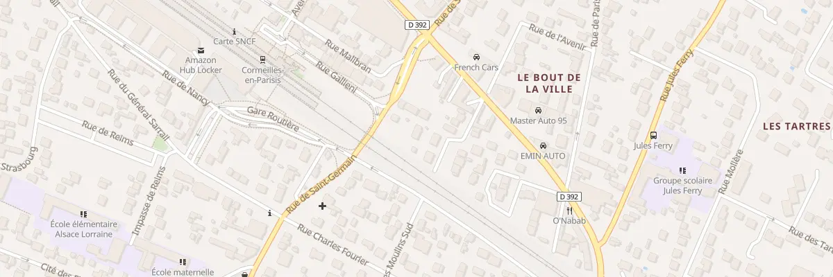 Plan du 8T Voie des Moulins Nord à Cormeilles-en-Parisis