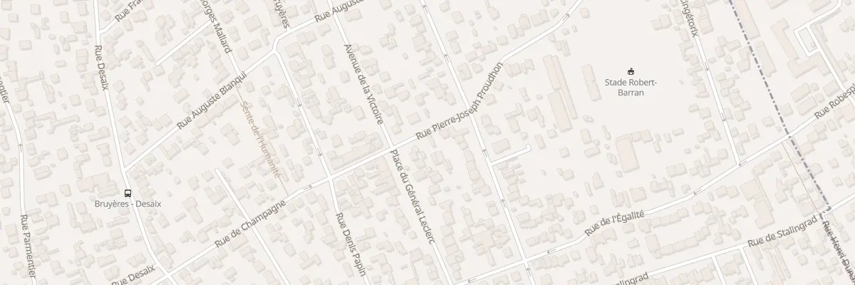 Plan du 4 Rue Pierre Joseph Proudhon à Houilles