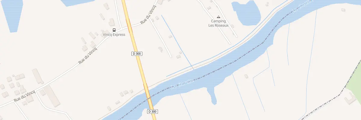 Plan du 59 Rue de Vincq à Houlle
