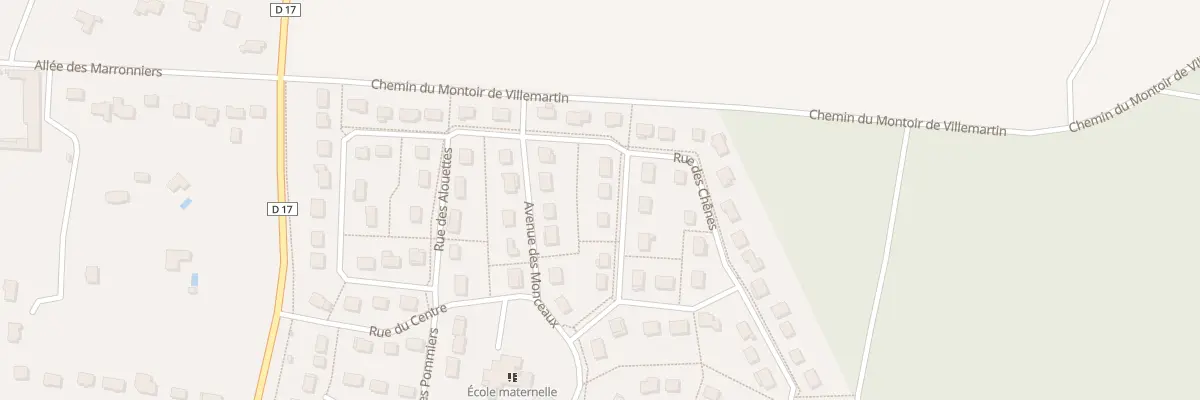 Plan du 6 Rue des Geais à Morigny-Champigny