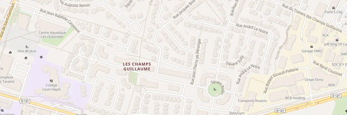Plan du 36 Rue Jacques Brel à Cormeilles-en-Parisis
