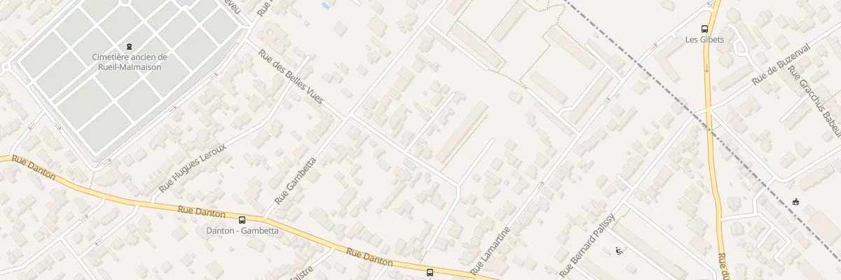 Plan du 2 All Fabre d’Eglantine à Rueil-Malmaison