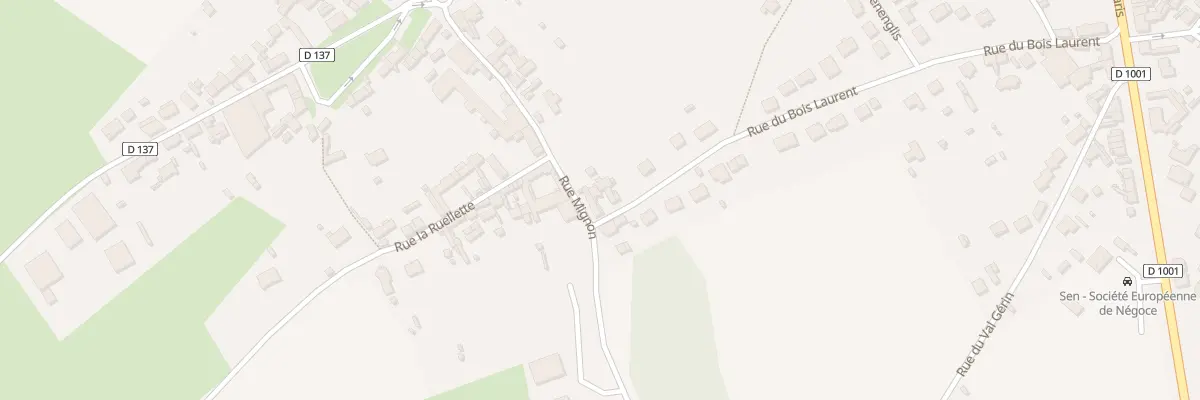 Plan du 429 Rue du Bois Laurent à Noailles