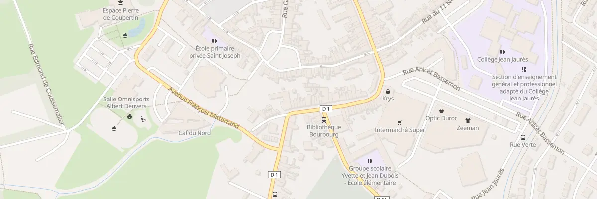 Plan du 36 Rue Jean Varlet à Bourbourg