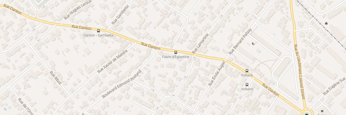 Plan du 86 Rue Danton à Rueil-Malmaison