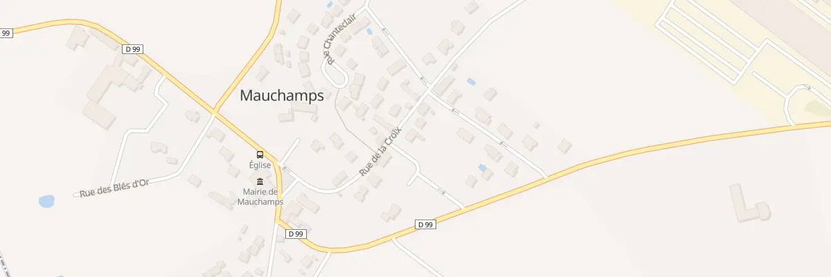 Plan du 5B Rue de la Croix à Mauchamps