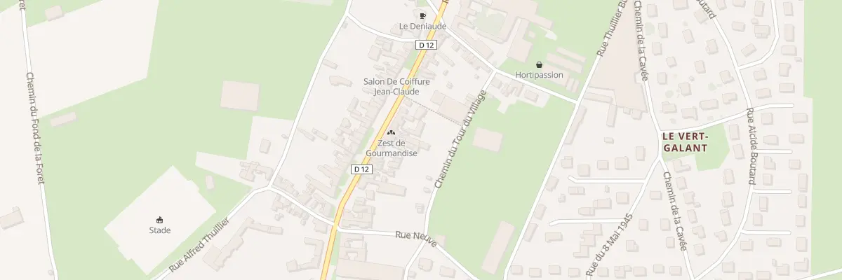 Plan du 117 Rue d’Amiens à Vignacourt