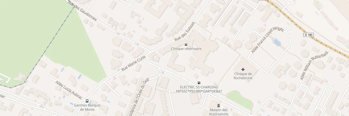 Plan du 11 Rue des Suisses à Garches