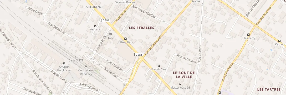 Plan du 17 Bd Joffre à Cormeilles-en-Parisis