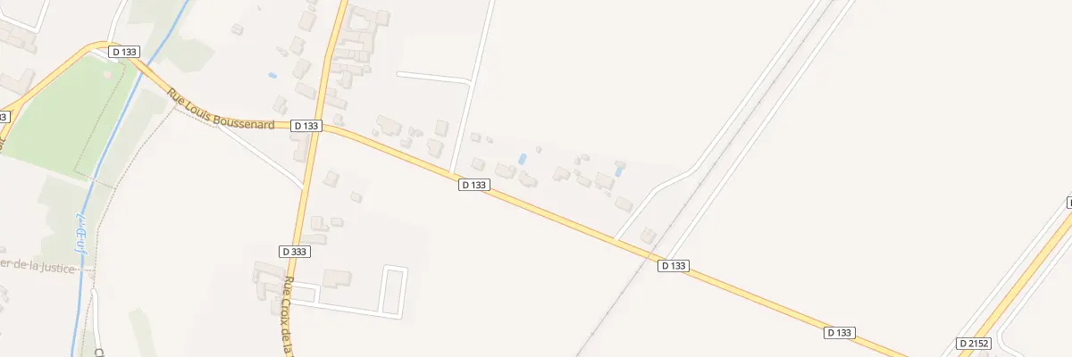 Plan du 10 Rue Louis Boussenard à Escrennes