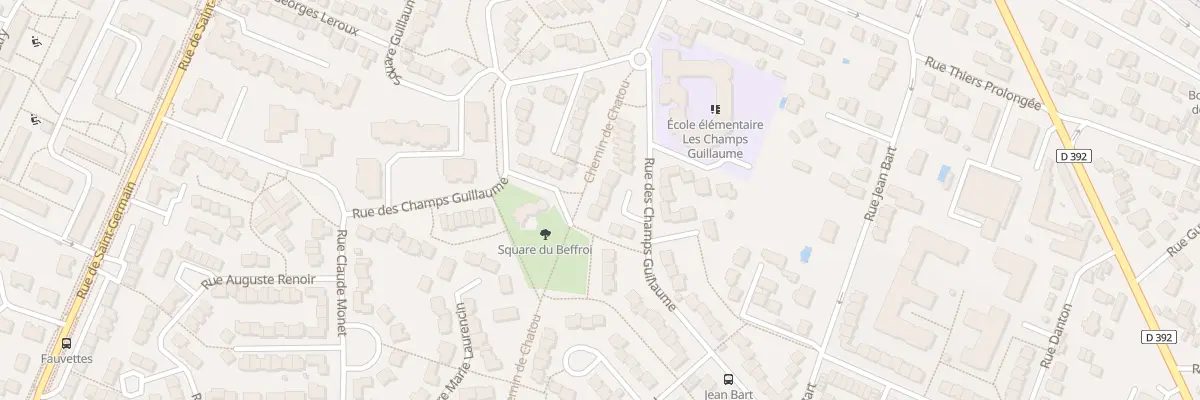 Plan du 89 Rue des Champs Guillaume à Cormeilles-en-Parisis